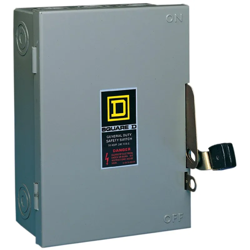 Square D D221NCP Indoor Cartridge Fusible Safety Switch 30A