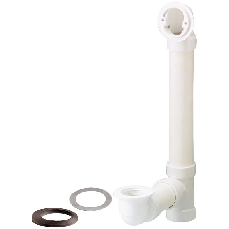 Keeney 660PVCK Schedule 40 PVC Bath Drain Overflow Body without Trim