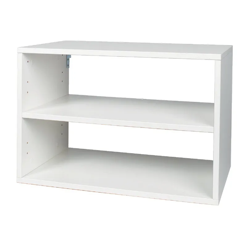 Organized Living 7315012411 FreedomRail 1-Shelf White Organization Box