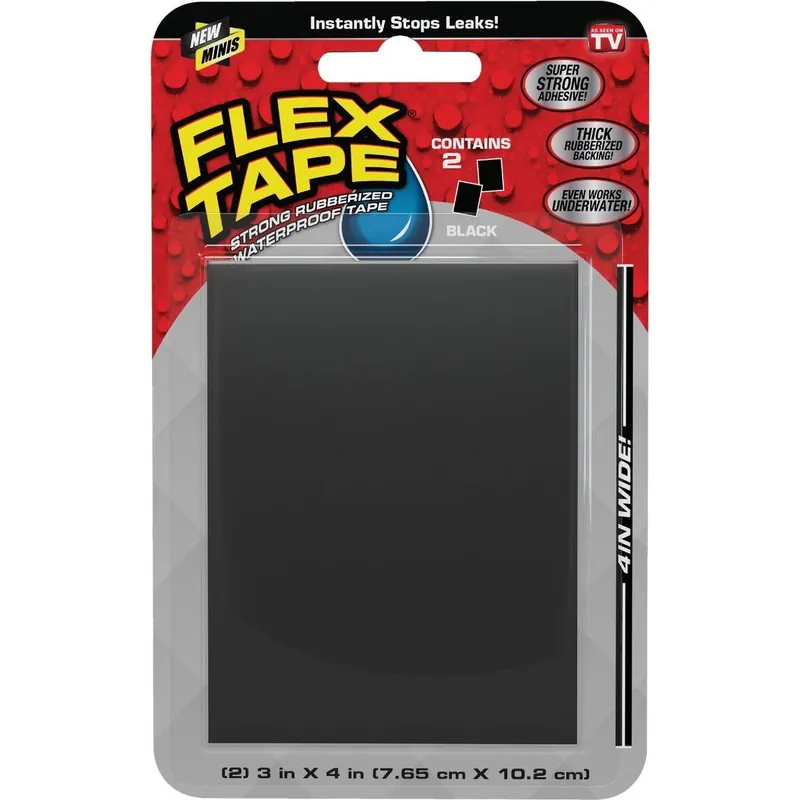 Flex Tape TFSBLKMINI Mini Repair Tape