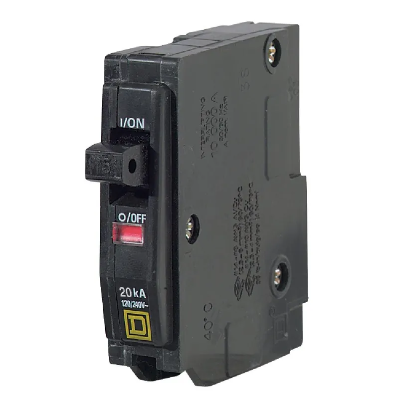 Square D QO120CP QO 20A Single-Pole Standard Trip Circuit Breaker