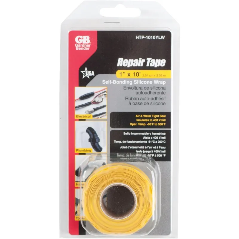 Gardner Bender HTP-1010YLW Yellow 1 In. x 10 Ft. Self-Sealing Tape