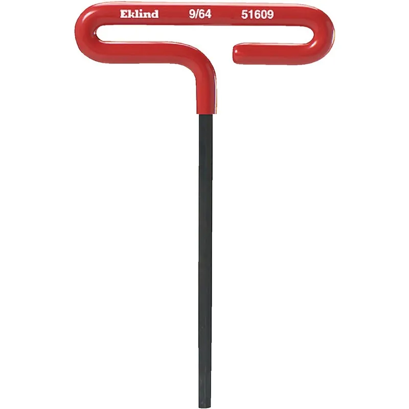 Eklind 51609 Standard 9/64 In. 6 In. Cushion-Grip Series T-Handle Hex Key