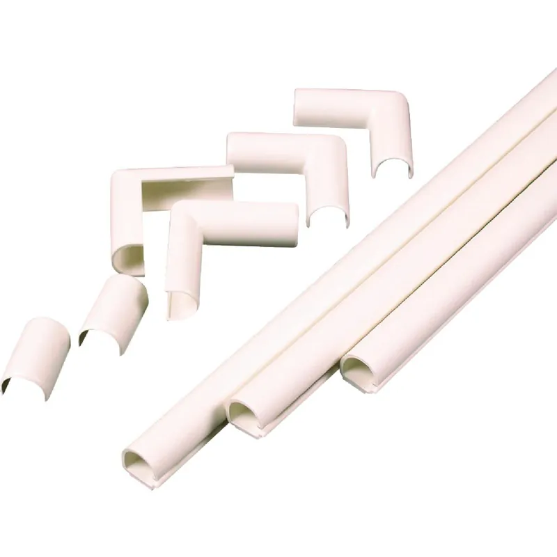 Wiremold C100 CordMate 1/2 In. x 3 Ft. Ivory Channel