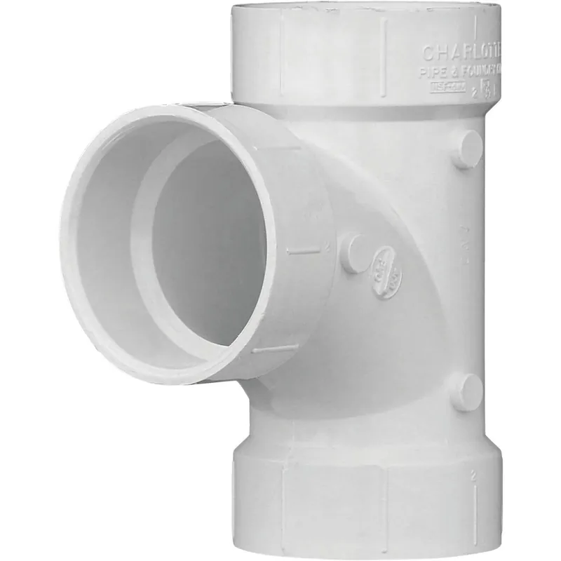 Charlotte Pipe PVC004001000HA Schedule 40 Sanitary Tee