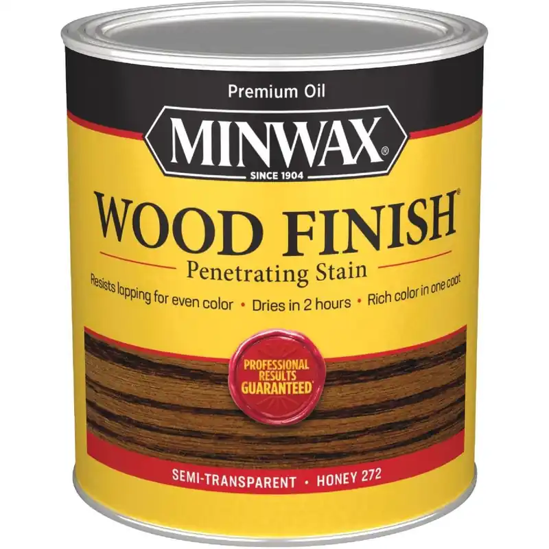 Minwax 700494444 Wood Finish Penetrating Stain Honey 1 Qt. Replacement MPN