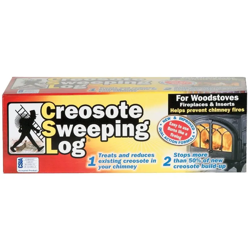 Creosote Sweeping Log SL824-12 - Creosote Remover 3 Lb. Log