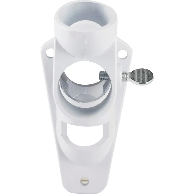 Valley Forge 60752 2-Position 1 In. Cast Aluminum White Flag Pole Bracket