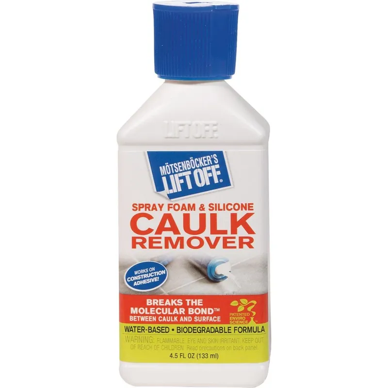 Motsenbocker's 411-45 Lift Off 4.5 Oz. Spray Foam & Silicone Caulk Remover