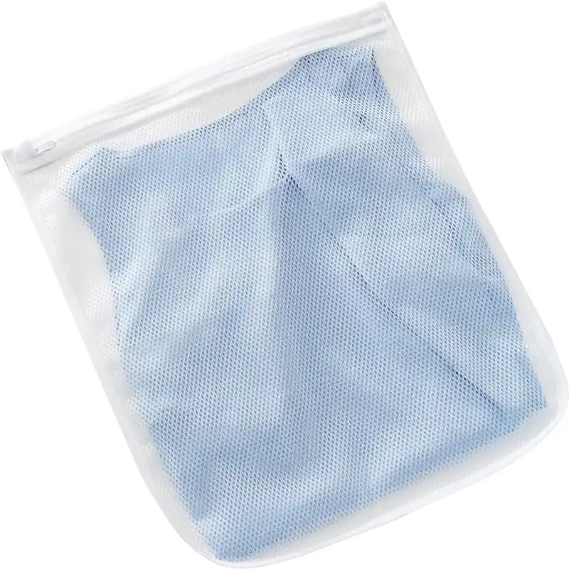 Whitmor 6368-7301-WHT Mesh Wash Bag