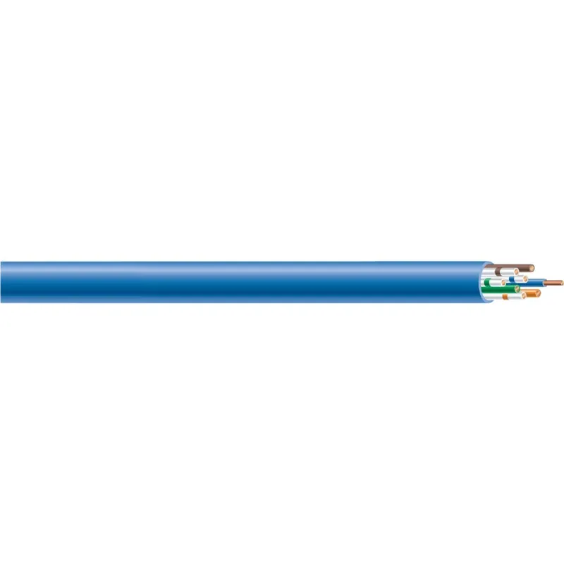 Woods I99995-2H Blue 23/4 AWG Cat-6 Wire 1000 Ft.