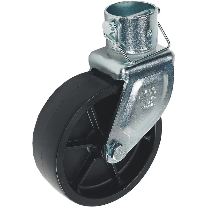 Bulldog 500245 Trailer Jack Caster with 6 In. Poly Wheel