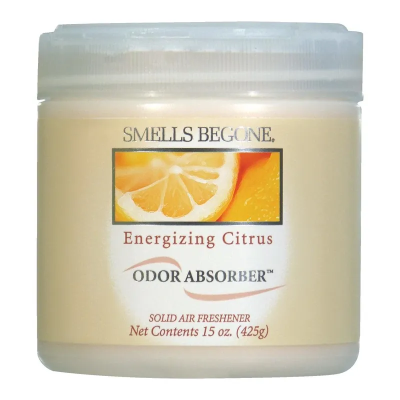 Smells Begone 50316 Energizing Citrus Solid Air Freshener