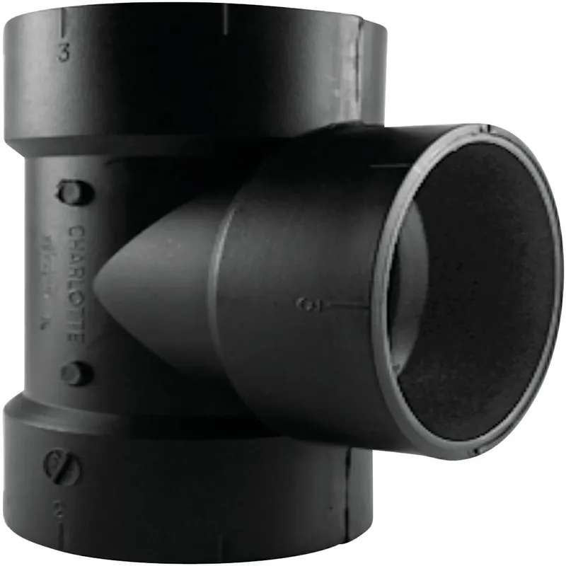Charlotte Pipe ABS 00441 0600HA Waste & Vent Tee