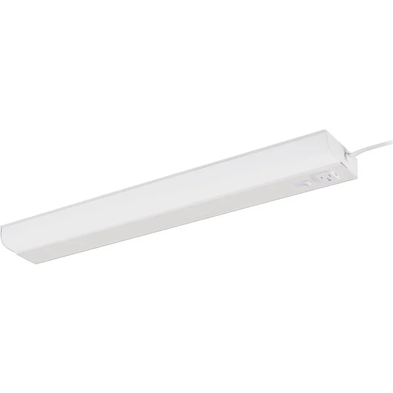 Good Earth Lighting G9124P-T8-WH-I 24 In. F18T8 White Fluorescent Under Cabinet Light