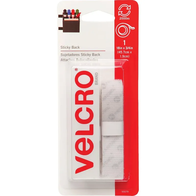 Velcro 90079 Sticky Back Reclosable Hook & Loop Roll