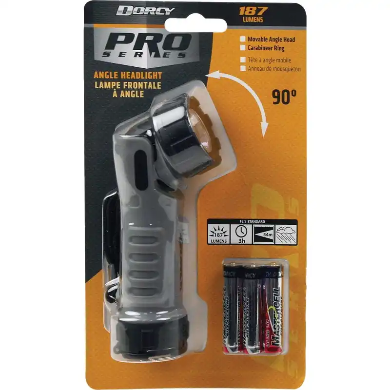 Dorcy 41-2392 Pro Series Swivel Head 3AAA LED Flashlight