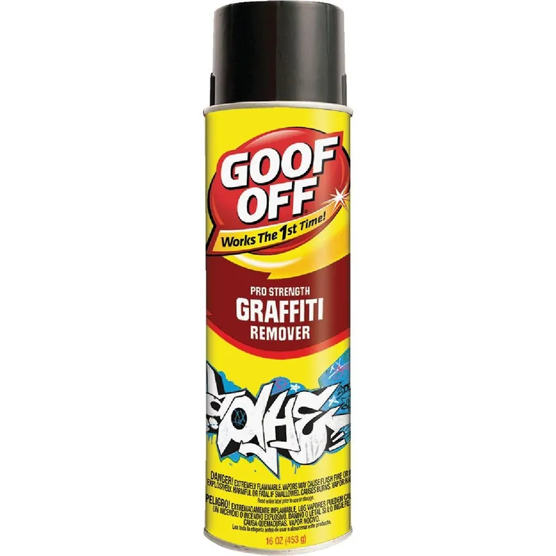 Goof Off FG673 Graffiti Remover 16 Oz. Aerosol Spray