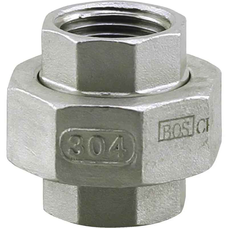 PLUMBEEZE U2-SSU-05 1/2 In. FIP Stainless Steel Union