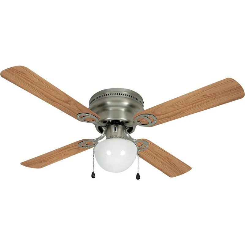 Home Impressions CF42NEP4BN-L Ceiling Fan 42 In. Brushed Nickel Light Kit