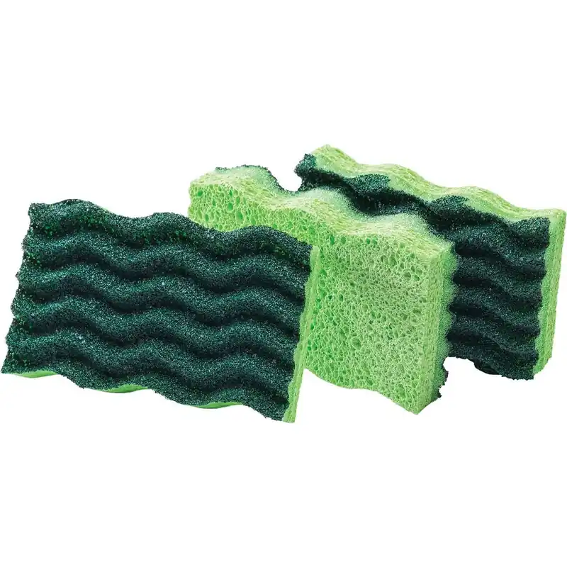 Libman 1077 Heavy Duty Scrub Sponge 4.5 In. x 3 In. (3-Count)
