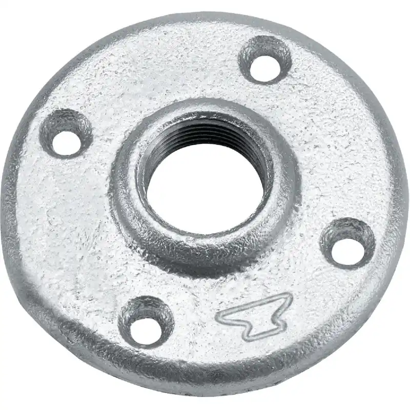 Anvil 8700164356 Malleable Iron Galvanized Floor Flange