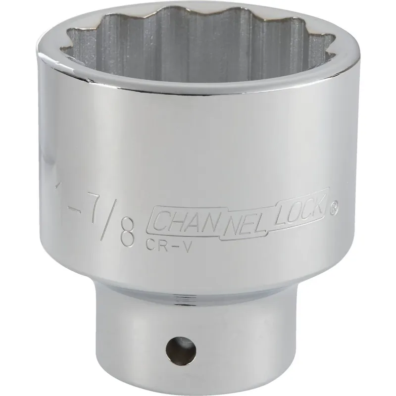 Channellock 309281 3/4 In. Drive 1-7/8 In. 12-Point Shallow Standard Socket