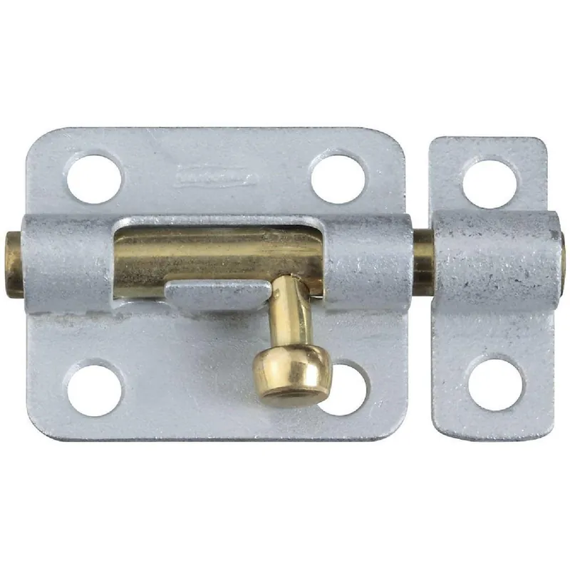 National N151852 Galvanized Steel Door Barrel Bolt