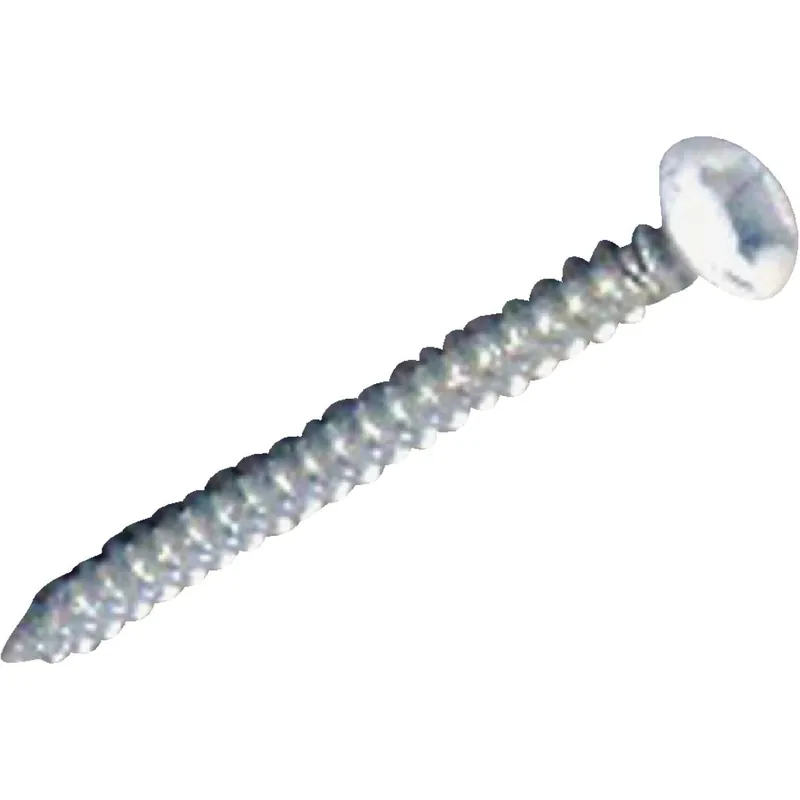 US Hardware S940D Oval Steel Rosette Button Specialty Screw (100 Ct.)