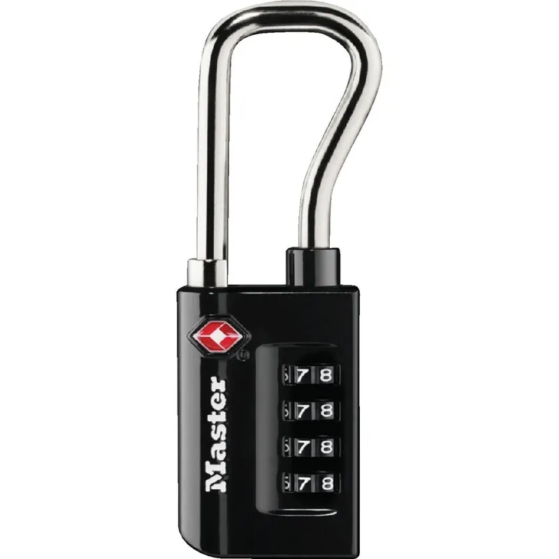 Master Lock 4696D Number Combination Luggage Lock with Extended Reach (TSA Accepted)