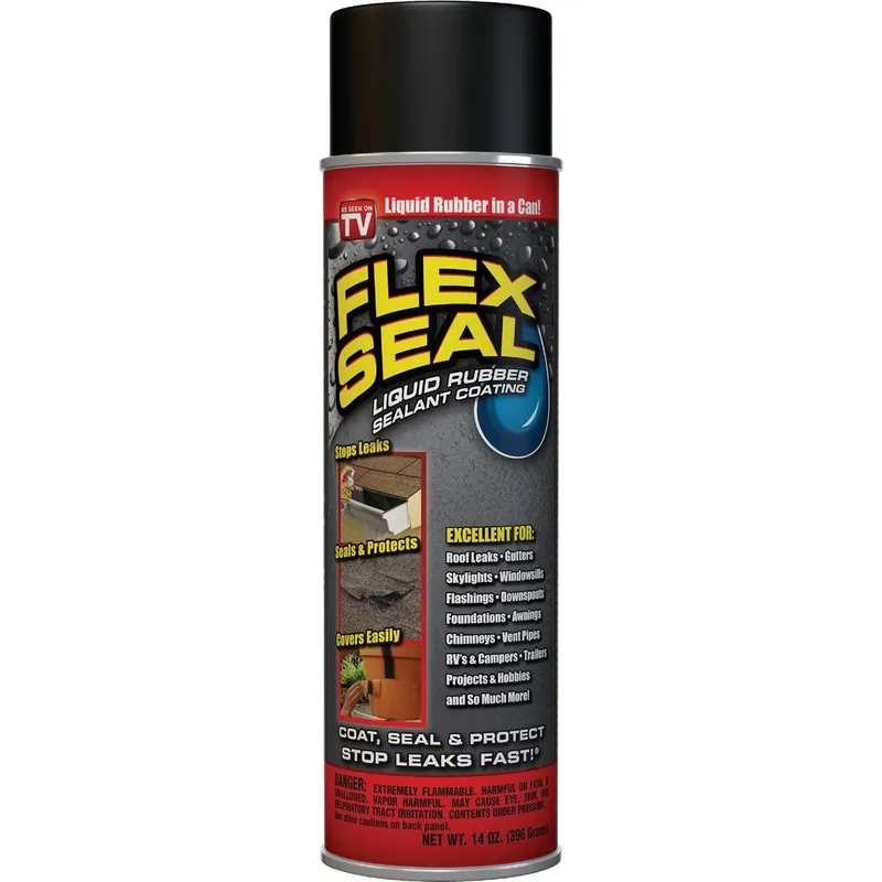 Flex Seal FSR20 14 Oz. Spray Rubber Sealant, Black