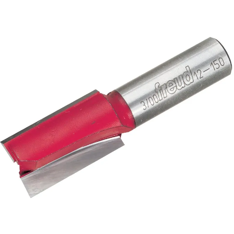 Freud 12-150 Carbide Tip 23/32 In. Double Flute Straight Bit