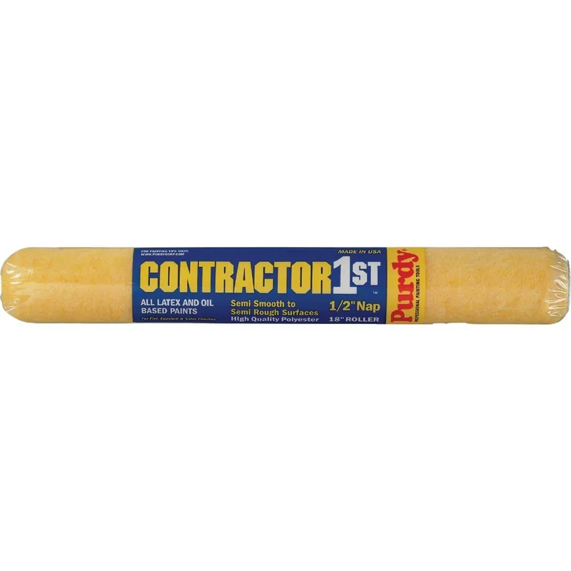 Purdy 144688183 Contractor 1st 18 In. x 1/2 In. Knit Fabric Roller Cover