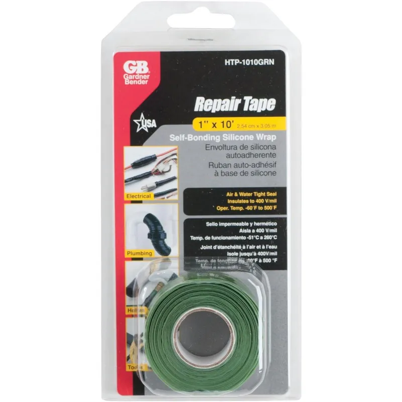 Gardner Bender HTP-1010GRN Green 1 In. x 10 Ft. Self-Sealing Tape