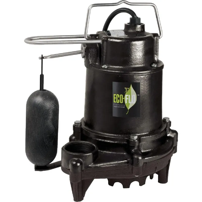 ECO-FLO EFSA50 Eco-Flo 1/2 HP High Efficiency Cast Iron Submersible Sump Pump