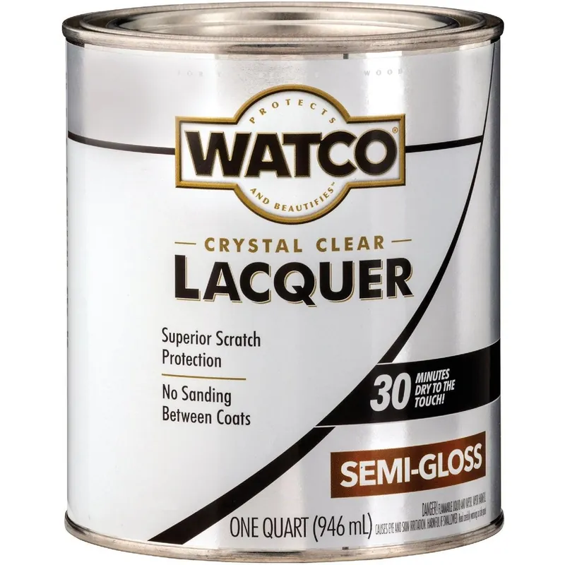 Watco 63141 RSO63141 Clear Semi-Gloss Quart 87 Sq. Ft./Qt. Lacquer