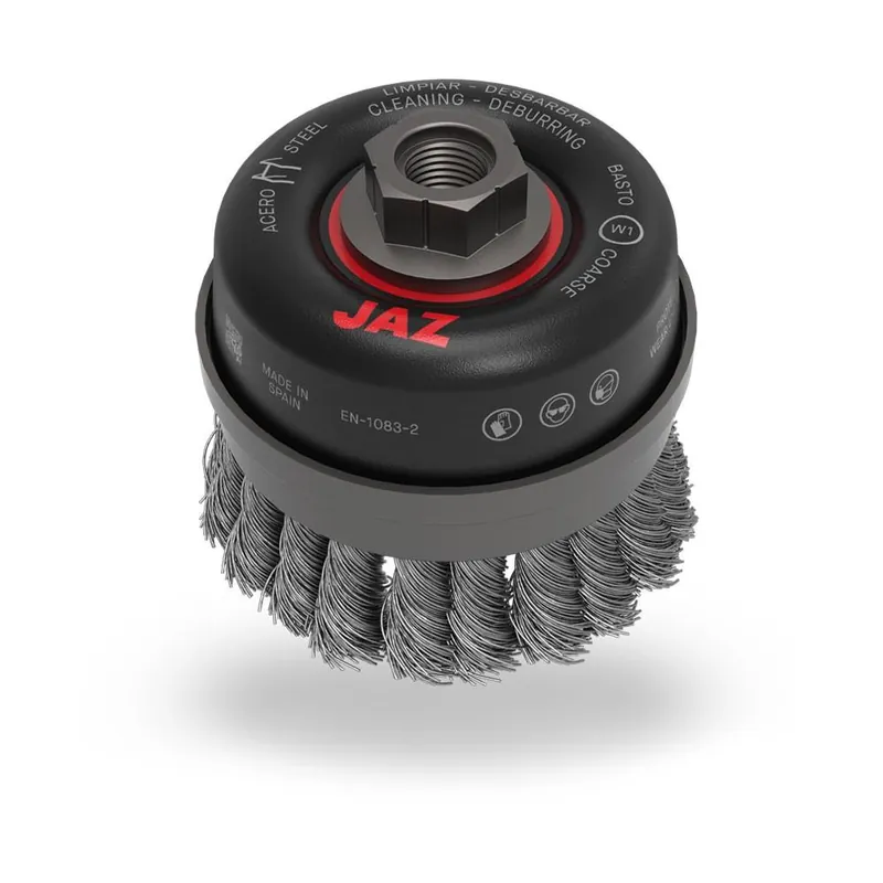 JAZ 72082B Twist Knot Wire Cup Brush 2-3/4 (Each/Pack)