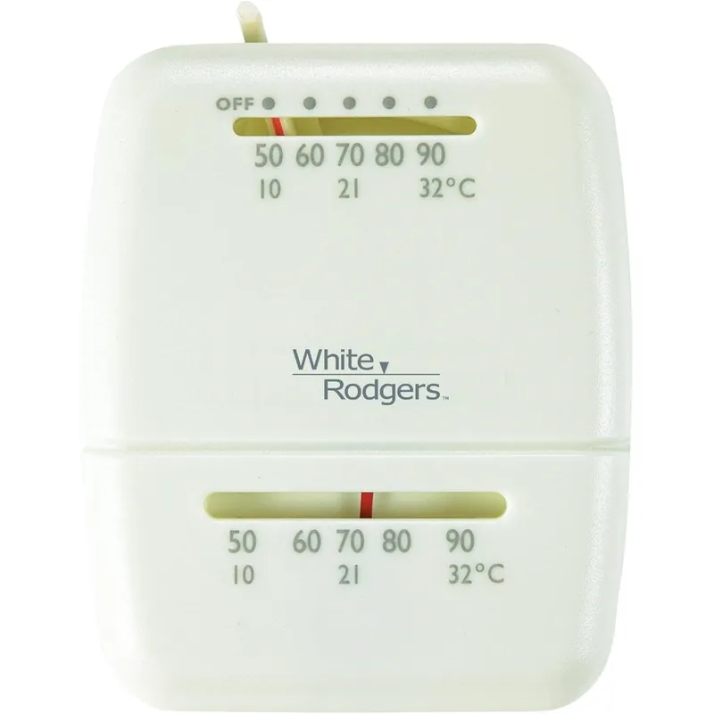 White Rodgers M100 24V Off-White Mechanical Thermostat