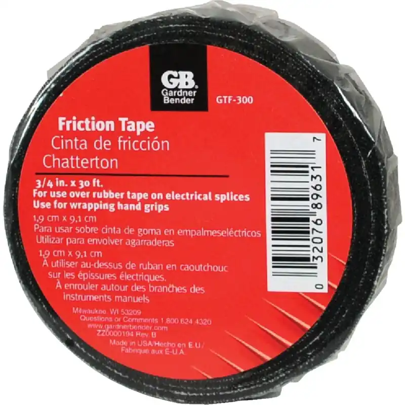 Gardner Bender GTF-300N 3/4 In. x 30 Ft. 15 Mil Friction Tape