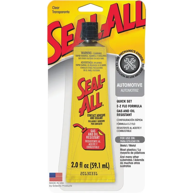 Seal-All 380100 Clear Contact Adhesive 2 Oz Replacement MPN