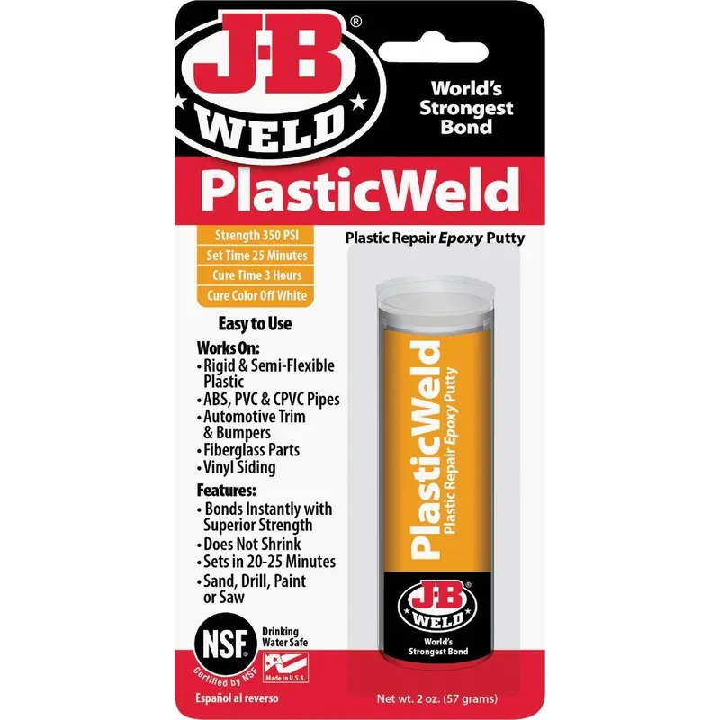 J-B Weld 8237 PlasticWeld Epoxy Putty