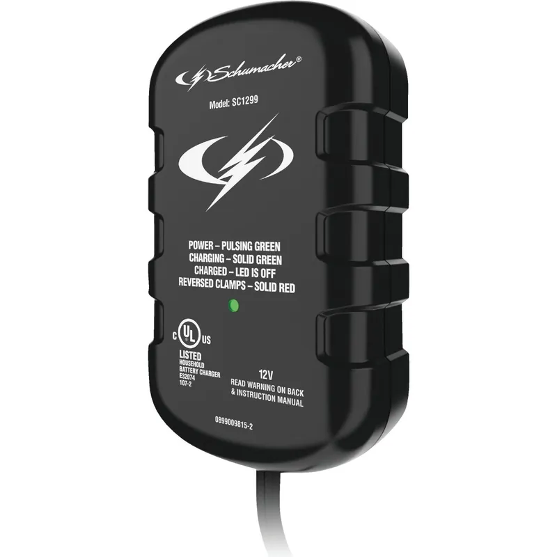 Schumacher SC1299 Automatic 12V 0.75-Amp Auto Battery Charger