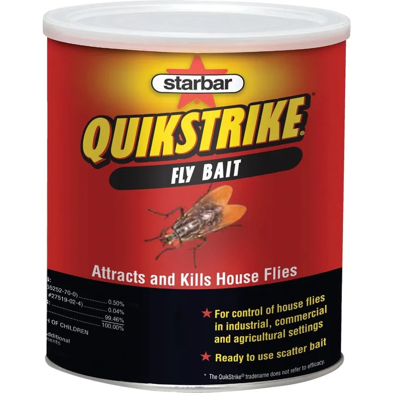 QuikStrike 100508298 Granular Outdoor Fly Bait 5 Lb. Replacement MPN