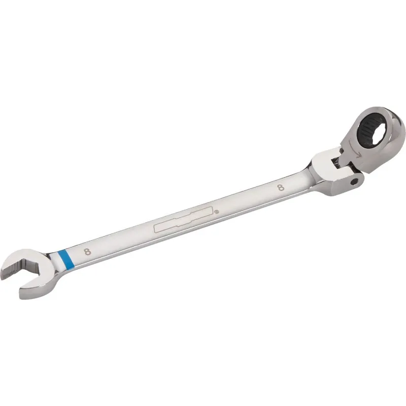 Channellock 320749 Metric 8 mm 12-Point Ratcheting Flex-Head Wrench