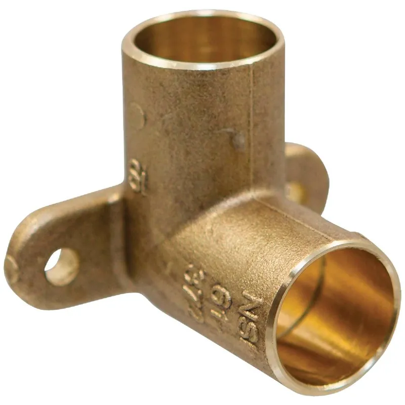 NIBCO BF0240L 1/2 In. CxC 90 Deg. Low Lead Drop Ear Copper Elbow