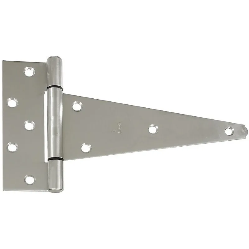 National N342535 Tee Hinge 10 In. Stainless Steel