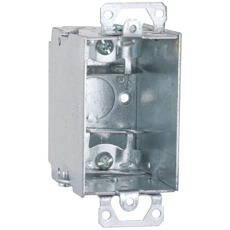 Southwire G601-BX-UPC 1-Gang Steel Welded Armored Cable Wall Box
