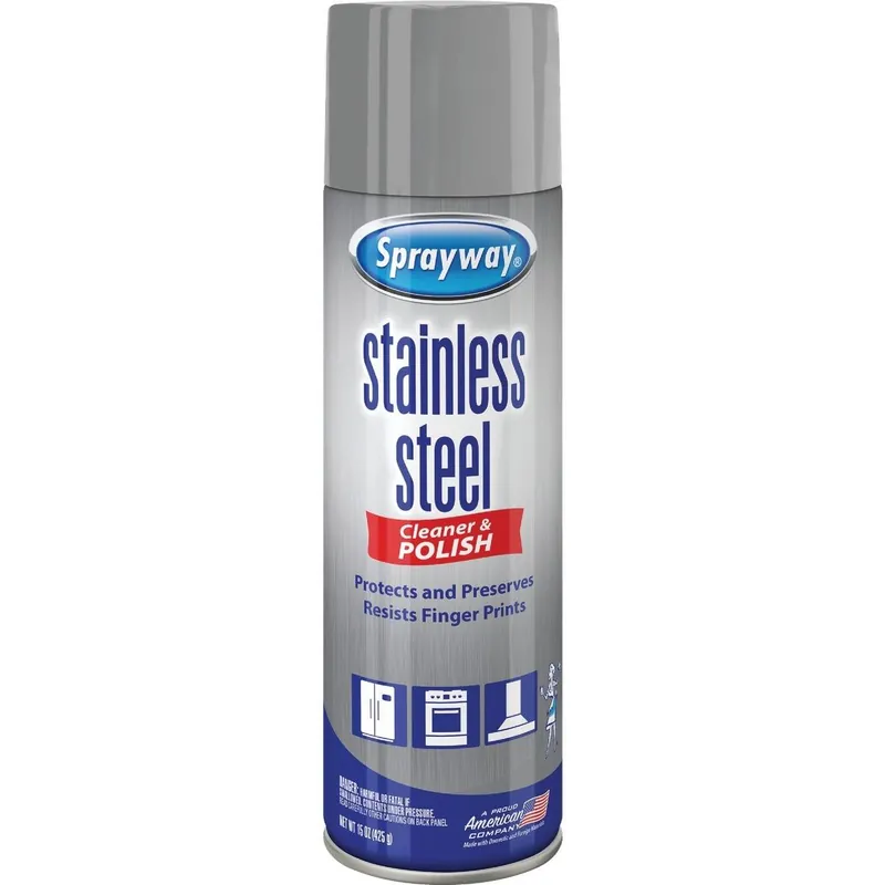Sprayway SW148R Stainless Steel Cleaner & Polish 15 Oz.