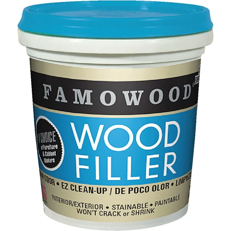 FAMOWOOD 40042126 Natural 6 Oz. Wood Filler