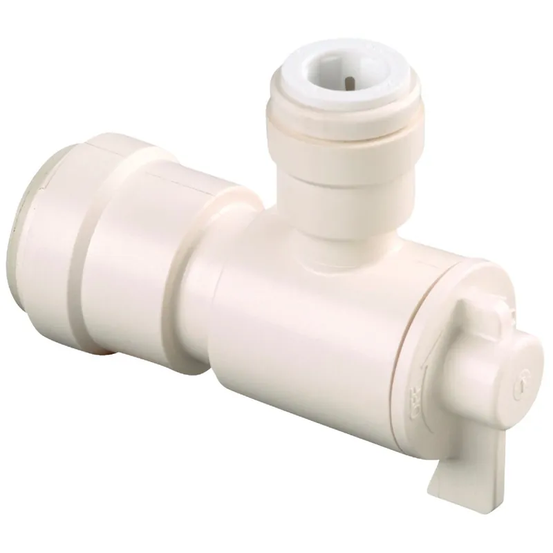 Watts 3556-1006 WWT3556-1006 Power 1/2 In. CTS X 1/4 In. CTS Quick Connect Stop Angle Valve